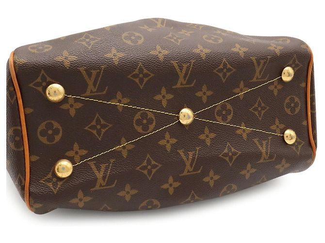 Borsa a mano Louis Vuitton Monogram Tivoli PM Tote Bag Marrone - vista 8