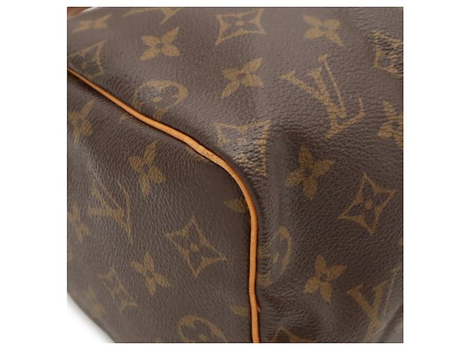 Bolsa Louis Vuitton Monogram Speedy 25 Marrom - vista 4