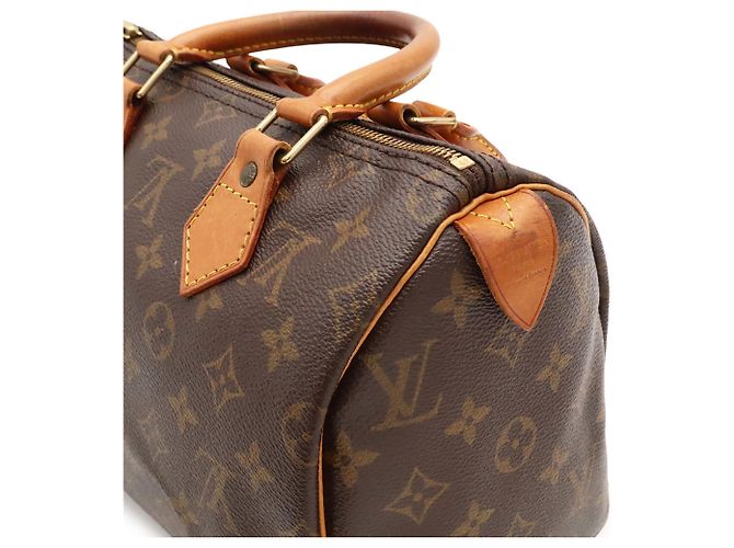 Bolsa Louis Vuitton Monogram Speedy 25 Marrom - vista 7