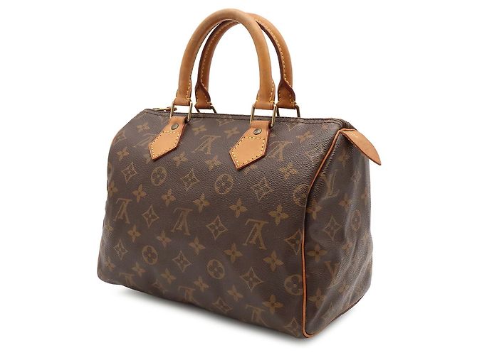 Louis Vuitton Monogram Speedy 25 Handtasche Braun - Ansicht 3