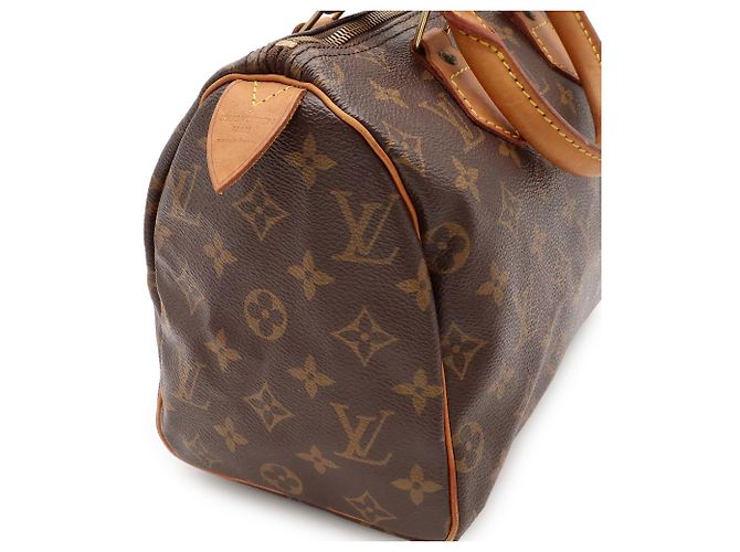 Louis Vuitton Monogram Speedy 25 Handtasche Braun - Ansicht 8