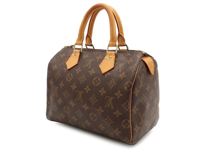 Louis Vuitton Monogram Speedy 25 Handtasche Braun - Ansicht 3