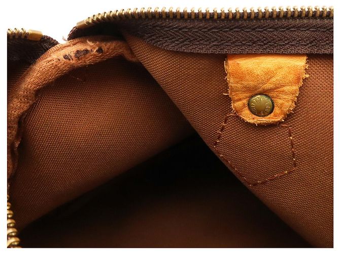 Louis Vuitton Monogram Speedy 25 Handtasche Braun - Ansicht 9
