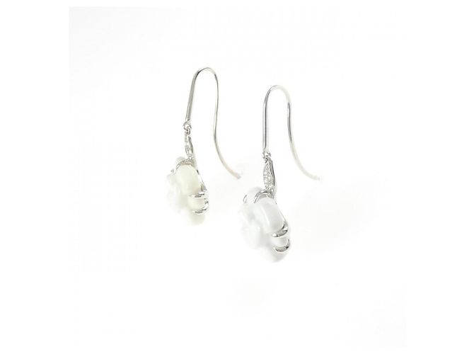 Chanel Camellia Stecker-Ohrringe - Ansicht 2