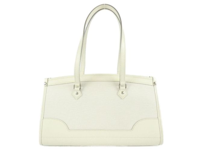 Borsa a tracolla Louis Vuitton Epi Madeleine PM M5933J Bianco sporco - vista 2