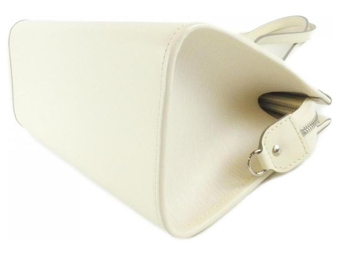 Borsa a tracolla Louis Vuitton Epi Madeleine PM M5933J Bianco sporco - vista 3