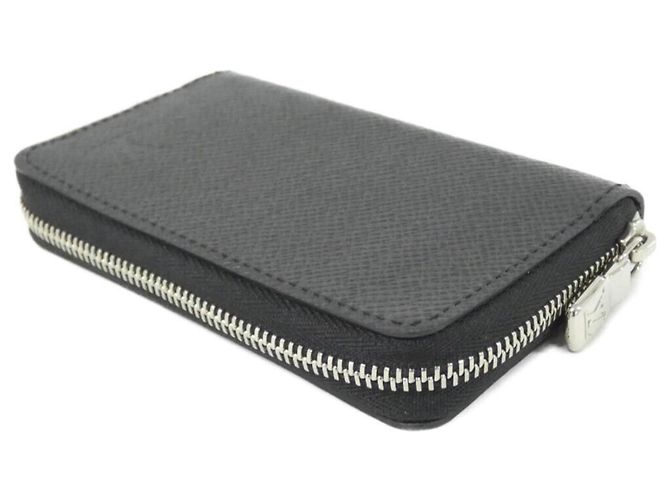 Portamonete Zippy Louis Vuitton Taiga Nero - vista 3