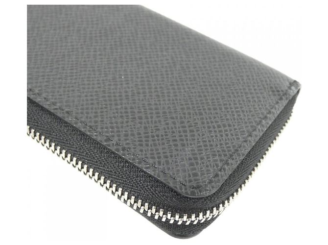 Portamonete Zippy Louis Vuitton Taiga Nero - vista 4
