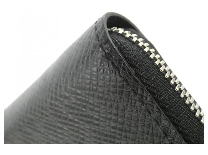 Portamonete Zippy Louis Vuitton Taiga Nero - vista 5