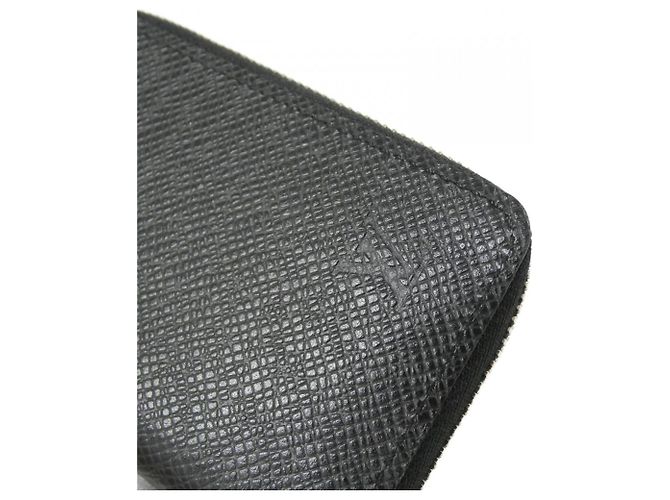 Portamonete Zippy Louis Vuitton Taiga Nero - vista 6
