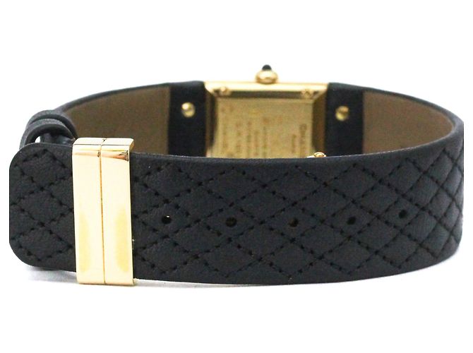 Timeless Orologio da donna Chanel Matelasse in pelle e oro 18K Quartz - vista 5