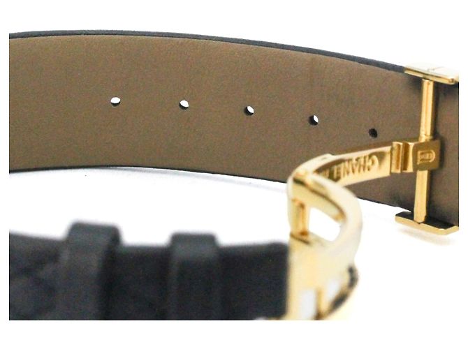 Timeless Orologio da donna Chanel Matelasse in pelle e oro 18K Quartz - vista 7