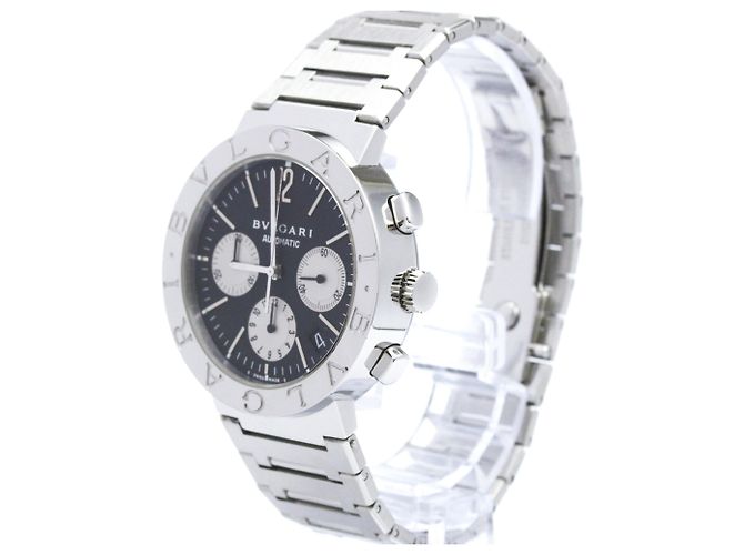 Bulgari Relógio Automático Cronógrafo Bvlgari Bvlgari BB38SSCH - vista 2