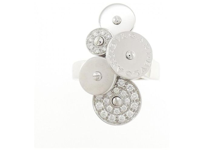 Bulgari Anillo Bvlgari Cycladi en oro blanco - vista 2
