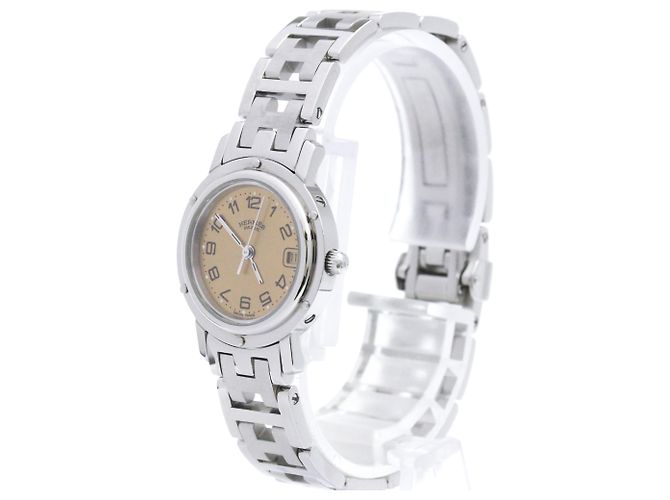 Hermès Reloj de mujer Hermes Clipper en acero inoxidable quartz - vista 2