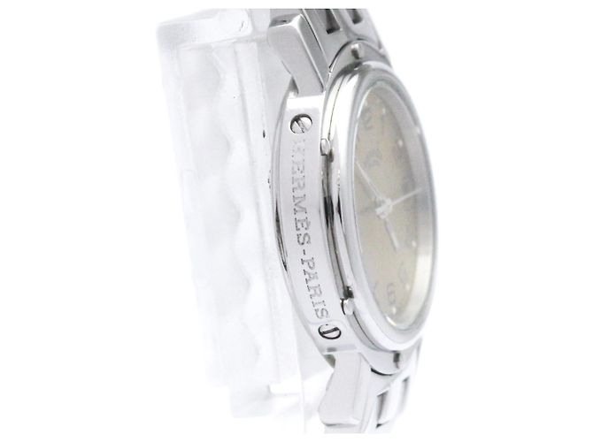 Hermès Reloj de mujer Hermes Clipper en acero inoxidable quartz - vista 8