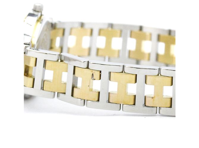 Hermès Reloj de pulsera Hermes Clipper de acero chapado en oro Quartz - vista 3