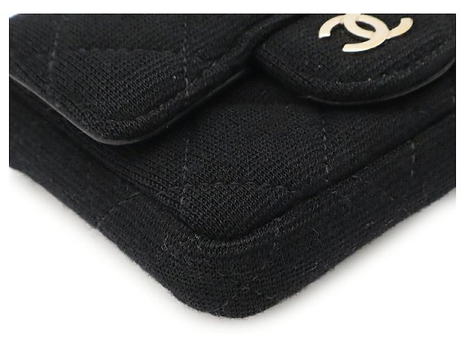 Timeless Bolsa de Ombro Mini Matelassé com Corrente CHANEL Preto - vista 4