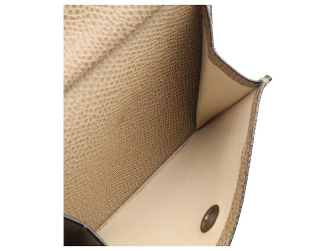Valextra Bi-Fold Ledergeldbörse Beige Sand - Ansicht 8