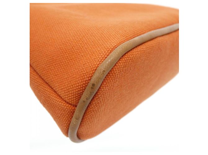 Hermès Hermes Bolide Mini Handbag Pouch Roja Naranja - vista 3