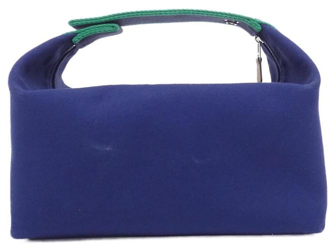 Hermès Borsa e pochette Hermes Bride à Black GM 103223M Blu - vista 2
