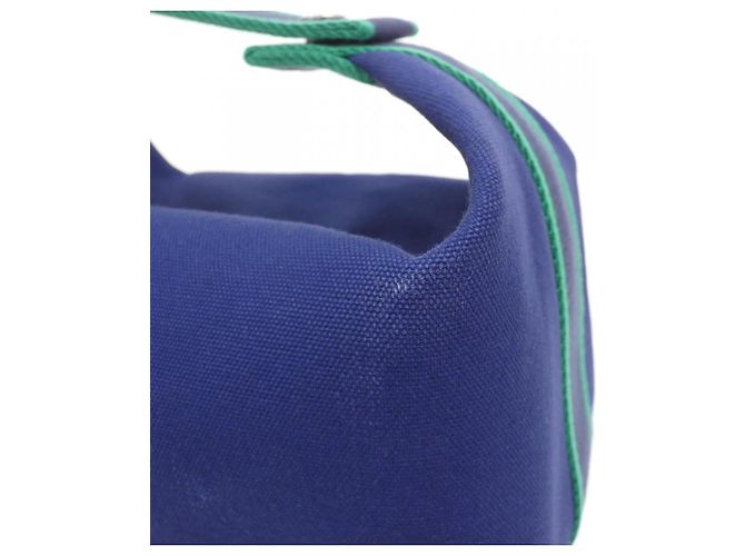 Hermès Borsa e pochette Hermes Bride à Black GM 103223M Blu - vista 5