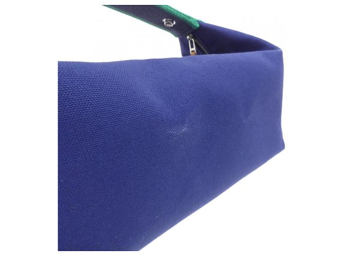 Hermès Borsa e pochette Hermes Bride à Black GM 103223M Blu - vista 6