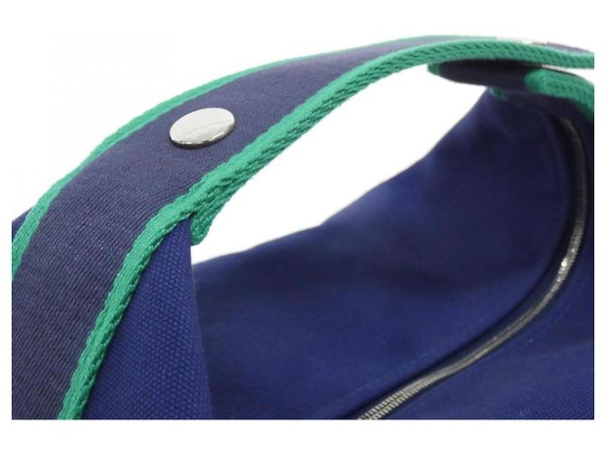 Hermès Borsa e pochette Hermes Bride à Black GM 103223M Blu - vista 7