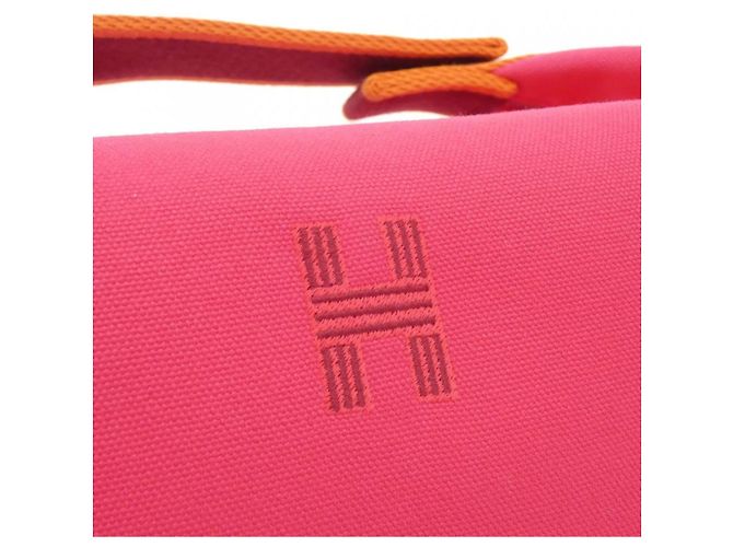 Hermès Hermes Bride à Black GM 103223M Handtasche und Beutel Pink - Ansicht 4