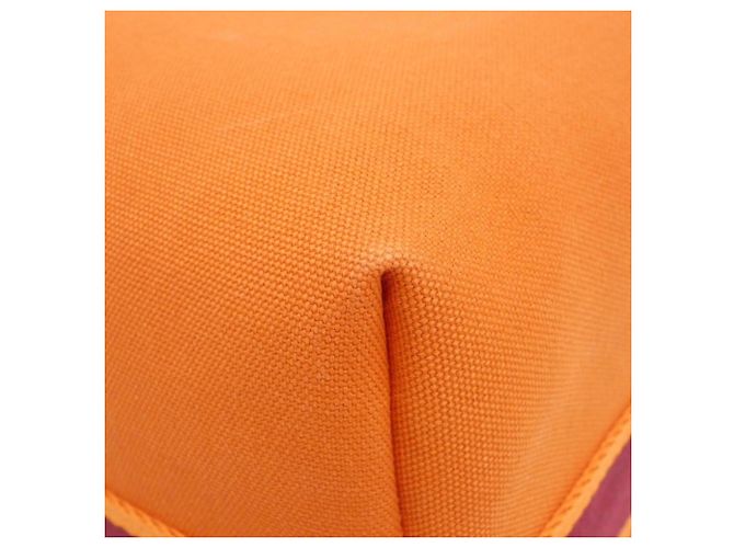Hermès Hermes Bride à Black GM Handbag Pouch Rot Orange - Ansicht 3