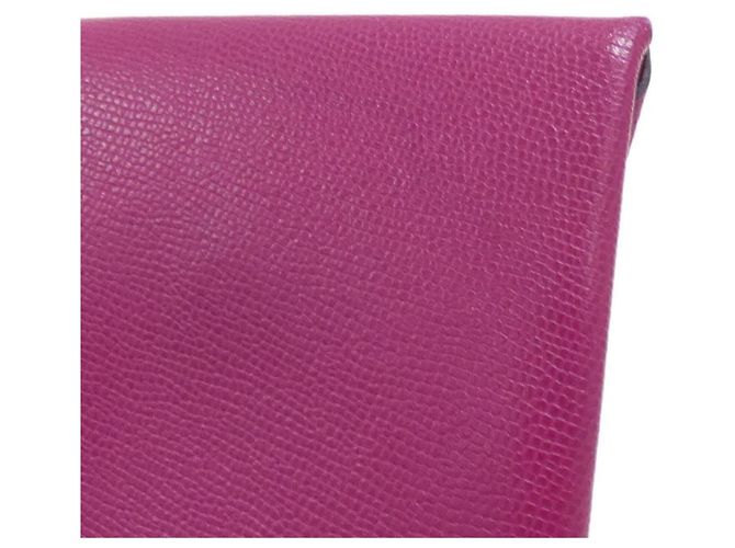 Hermès Monedero Hermes Bastia en Rose Purple Púrpura - vista 4