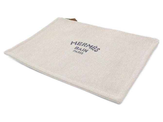 Hermès Borsa Hermes New Yachting GM 103134M e pochette Blu - vista 3