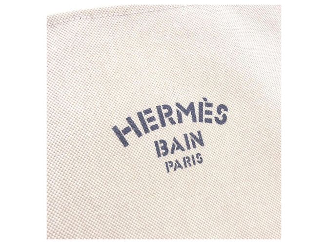 Hermès Borsa Hermes New Yachting GM 103134M e pochette Blu - vista 4