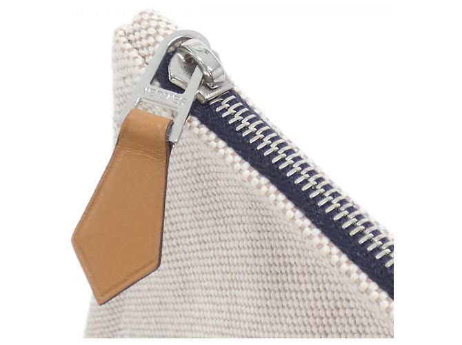 Hermès Borsa Hermes New Yachting GM 103134M e pochette Blu - vista 5