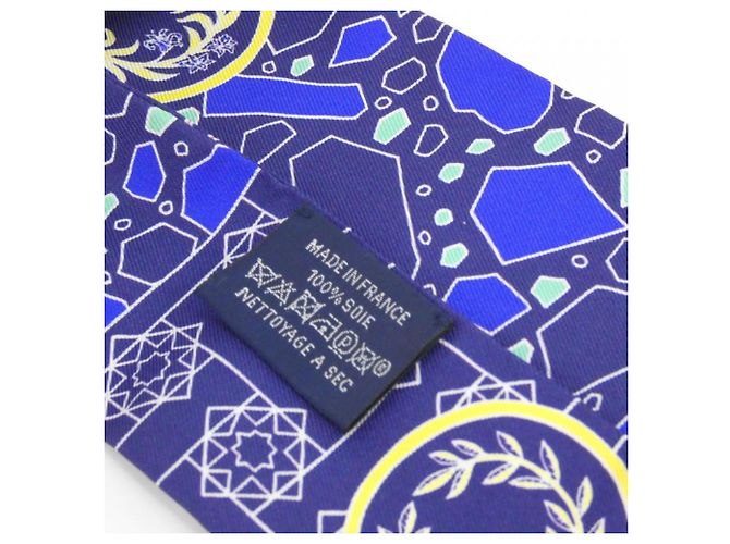 Hermès Lenço Twilly Hermes LA DANSE DES AMAZONES Azul - vista 4