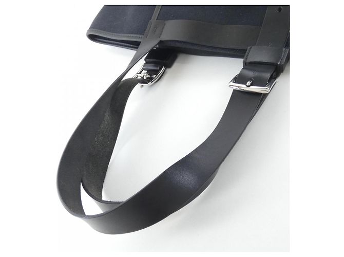 Hermès Hermes Etrivière Pocket Handtasche Schwarz - Ansicht 4