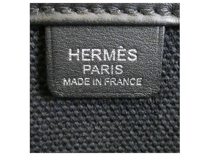 Hermès Hermes Etrivière Pocket Handtasche Schwarz - Ansicht 9