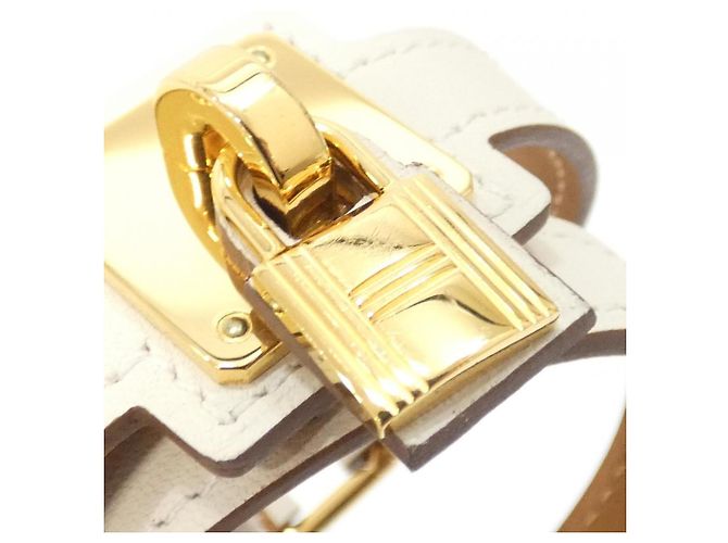 Hermès Pulseira Charm Hermes O'Kelly Branco - vista 3