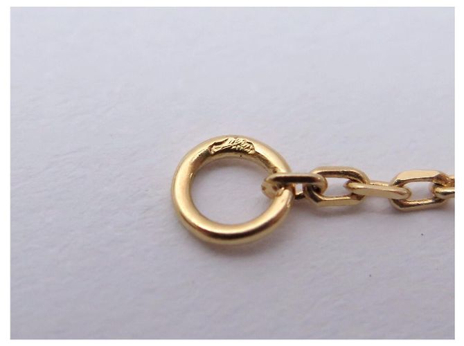COLLANA CHANEL FIL DE CAMELIA J2925 FIORE IN ORO GIALLO 18K 6.1GR D'oro - vista 10