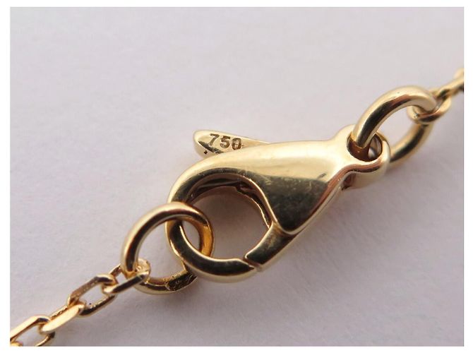 COLLANA CHANEL FIL DE CAMELIA J2925 FIORE IN ORO GIALLO 18K 6.1GR D'oro - vista 8