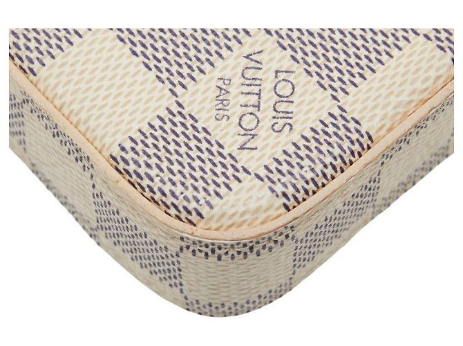 Louis Vuitton Pochette Felicie Chain Shoulder Bag Bianco - vista 6