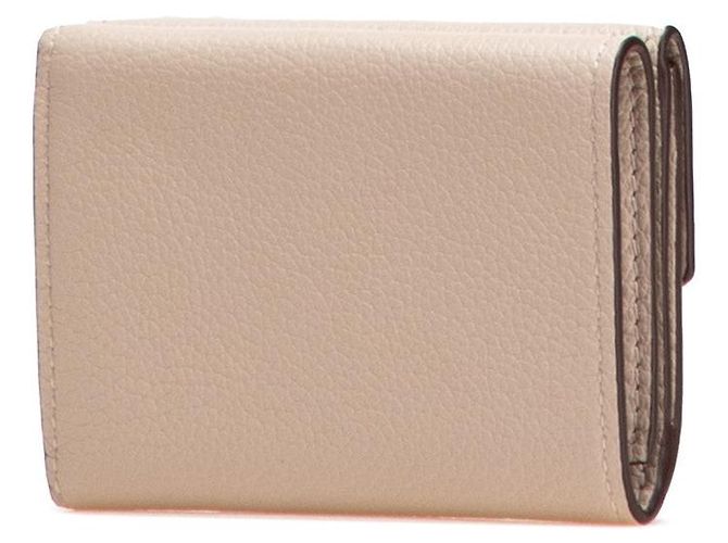 Louis Vuitton Portefeuille Lock Mini Wallet Braun Beige - Ansicht 2