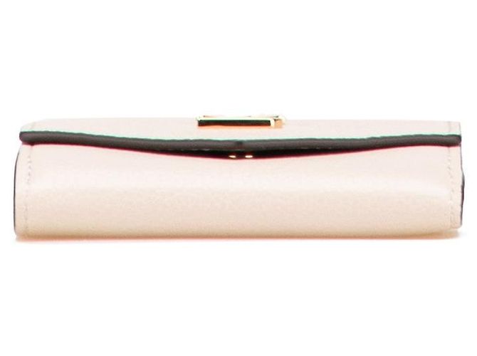 Louis Vuitton Portefeuille Lock Mini Wallet Braun Beige - Ansicht 3
