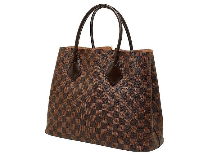 Louis Vuitton Damier Kensington Tote Tasche Braun - Ansicht 2