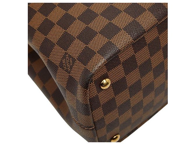 Louis Vuitton Damier Kensington Tote Tasche Braun - Ansicht 5