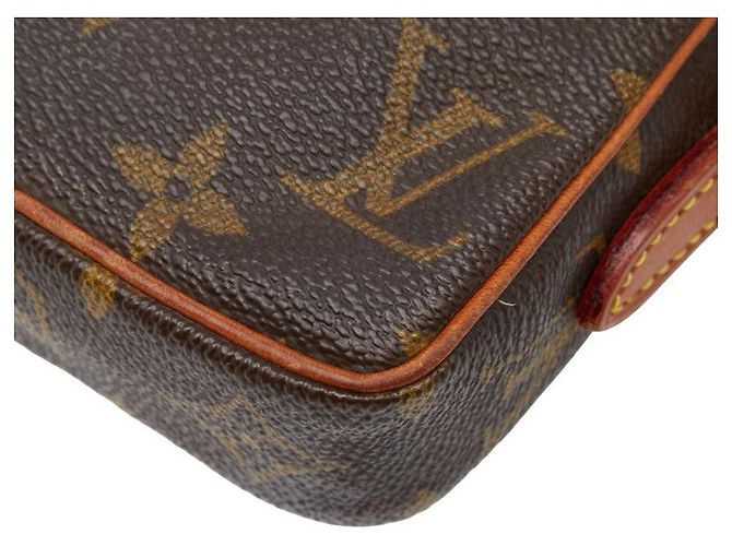 Louis Vuitton Mini Danube Crossbody Bag Brown - Ansicht 4