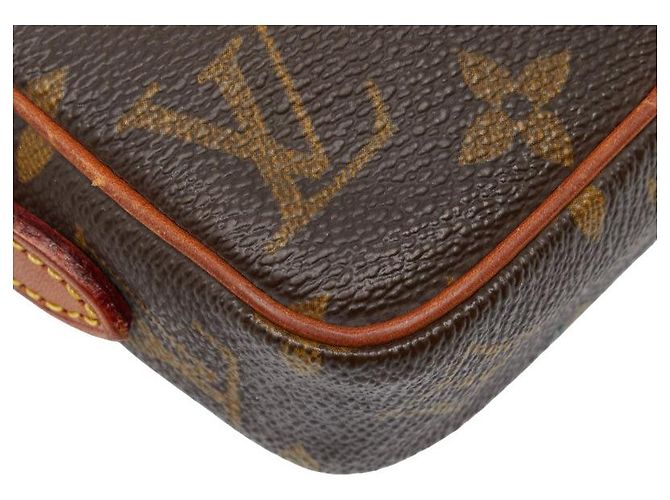 Louis Vuitton Mini Danube Crossbody Bag Brown - Ansicht 5