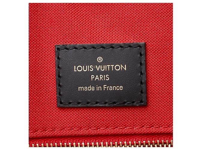 Sac cabas Louis Vuitton On the Go GM Marron - vue 5