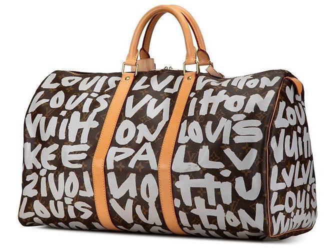 Louis Vuitton Monogram Graffiti Keepall 50 Mehrfarben - Ansicht 2