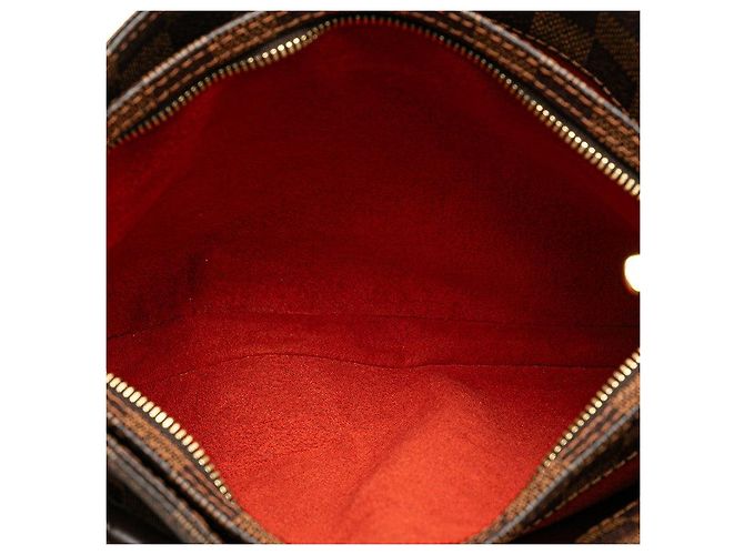 Sac à bandoulière Louis Vuitton Damier Overnue N51129 Marron - vue 8